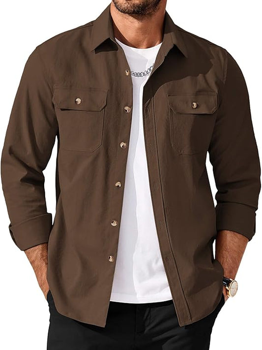 Victor | Smart Casual Overshirt